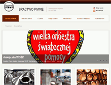 Tablet Screenshot of bractwopiwne.pl